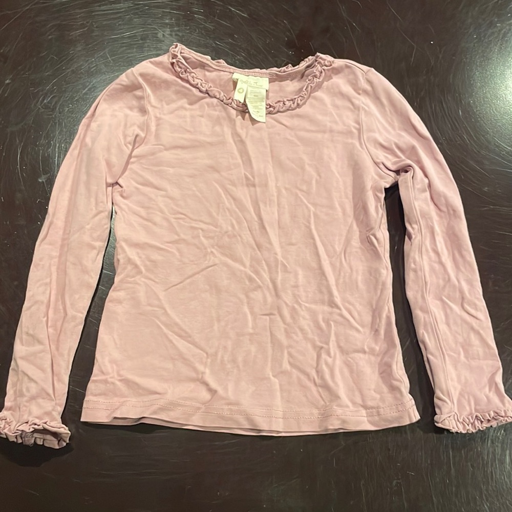 Matilda Jane girls long sleeve top size 4 Euc